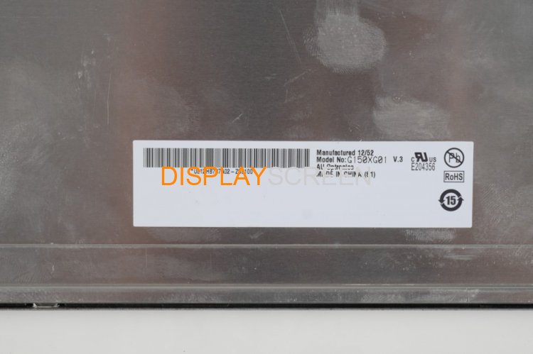 15" G150XG01 V3 V.3 Industrial LCD Display Screen with LED Backlight (1024*768)