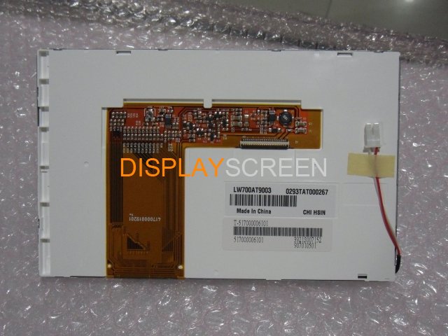 Original LW700AT9003 ChiHsin Screen 7.0\" 800*480 LW700AT9003 Display