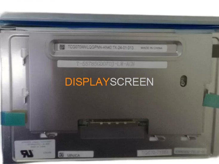 Original TCG070WVLQGPNN-AN40 Kyocera Screen 7.0\" 800*480 TCG070WVLQGPNN-AN40 Display