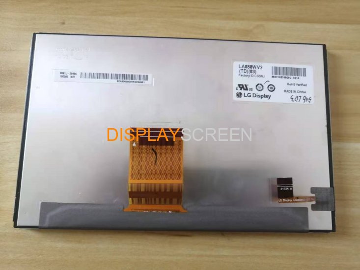 Orignal LG Display 8.0-Inch LA080WV2-TD01 LCD Display 800×480 Industrial Screen