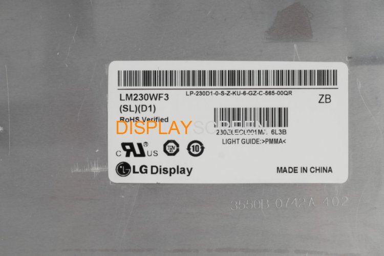 Original LM230WF3-SLD1 LG Screen 23" 1920*1080 LM230WF3-SLD1 Display