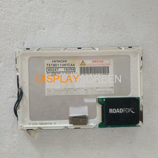 Orignal HITACHI 7-Inch TX18D11VM1CAA LCD Display 800x480 Industrial Screen