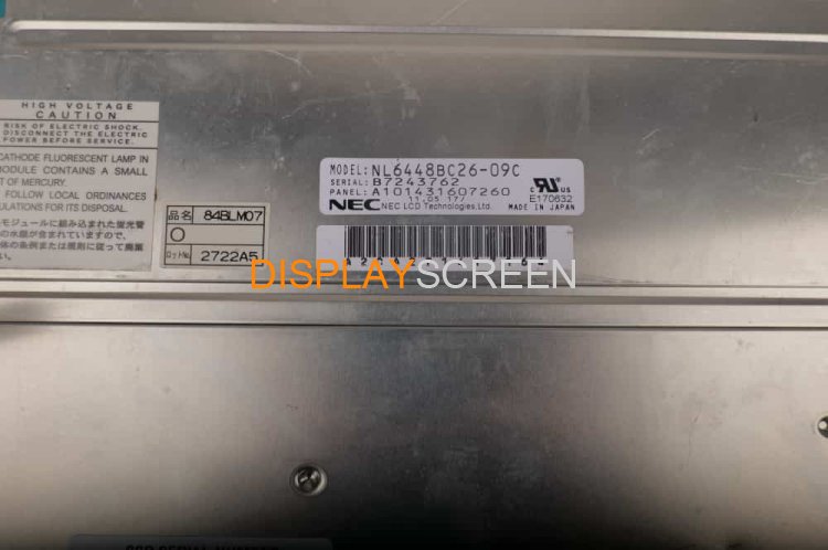 NL6448BC26-09C NL6448BC26-09C LCD Panel Display NL6448BC26-09C NL6448BC26-09C LCD Panel Display