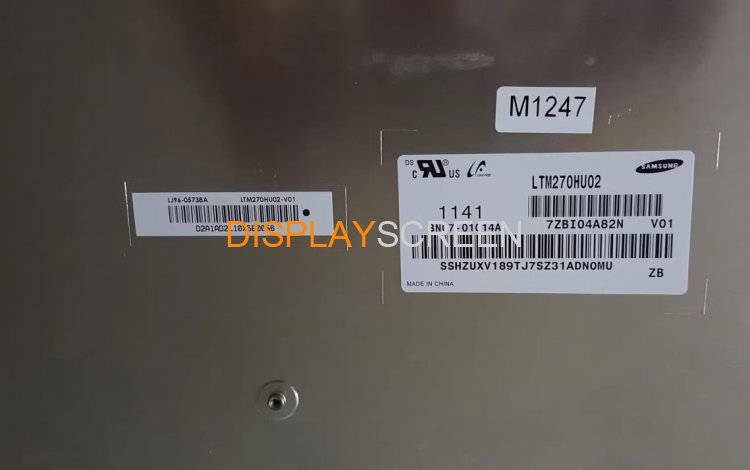 Original LTM270HU02 Samsung Screen 27.0\" 1920*1080 LTM270HU02 Display