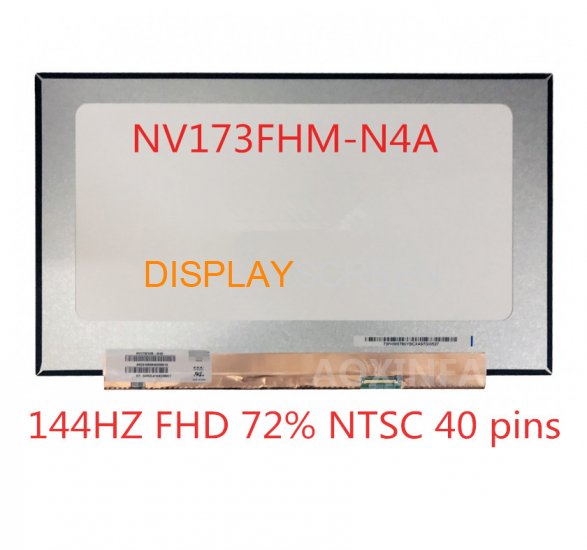 Original NV173FHM-N4A BOE Screen 17.3\" 1920*1080 NV173FHM-N4A Display