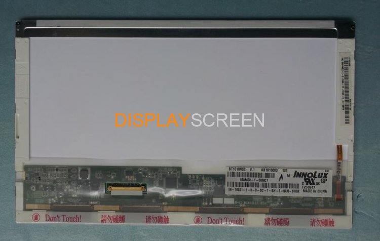 Original BT101IW03 V.1 Innolux Screen 10.1\" 1024*600 BT101IW03 V.1 Display