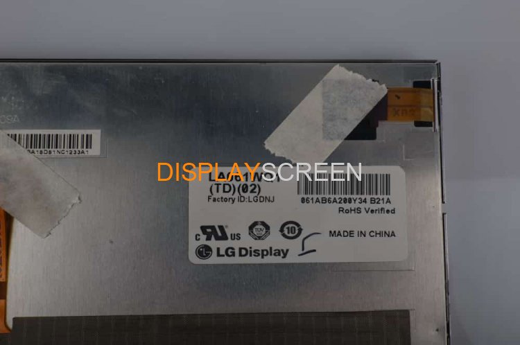 Original LA061WQ1-TD02 LG Screen 6.1" 480*272 LA061WQ1-TD02 Display