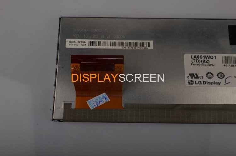 Original LA061WQ1-TD02 LG Screen 6.1" 480*272 LA061WQ1-TD02 Display