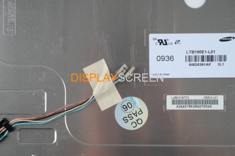 Original LTB190E1-L01 Samsung Screen 19" 1280×1024 LTB190E1-L01 Display