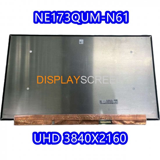 Original NE173QUM-N61 BOE Screen 17.3\" 3840*2160 NE173QUM-N61 Display