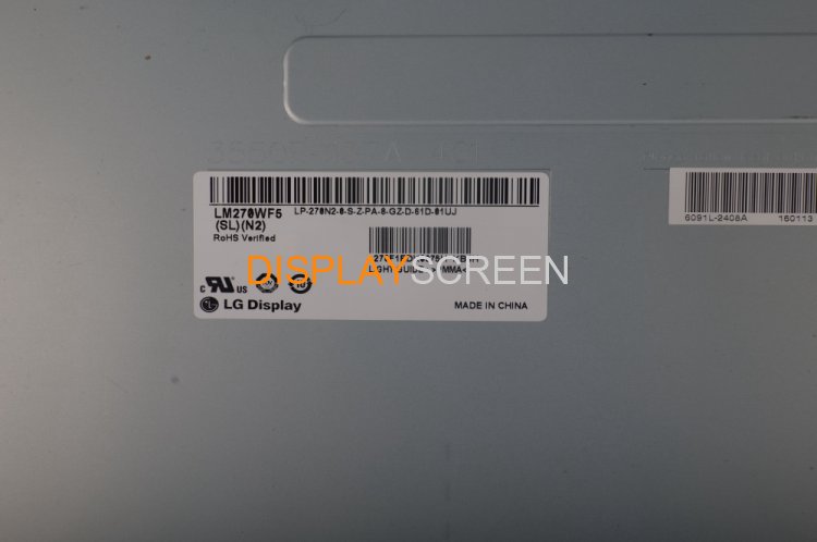 Original LM270WF5-SLN2 LG Screen 27.0" 1920*1080 LM270WF5-SLN2 Display