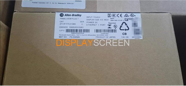 Original 2711P-T7C21D8S Allen Bradley Rockwell touch screen