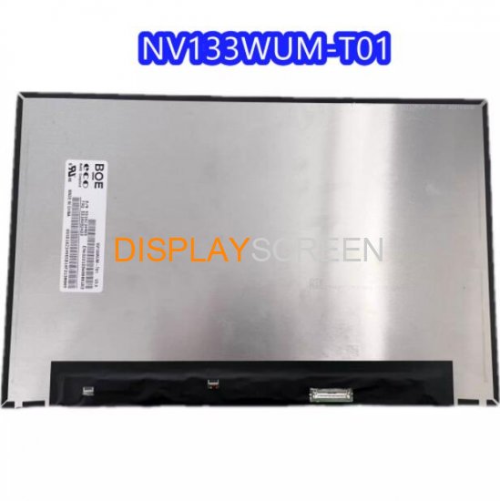 Original NV133WUM-T01 BOE Screen 13.3\" 1920*1200 NV133WUM-T01 Display