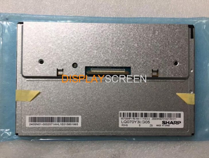 Original LQ070Y3DG05 Sharp Screen 7.0\" 800*480 LQ070Y3DG05 Display