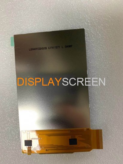 Original LQ040Y3DX80B Sharp Screen 4.0\" 480*800 LQ040Y3DX80B Display