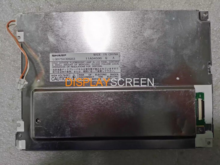 Original LQ075V3DG03 Sharp Screen 7.5\" 640*480 LQ075V3DG03 Display