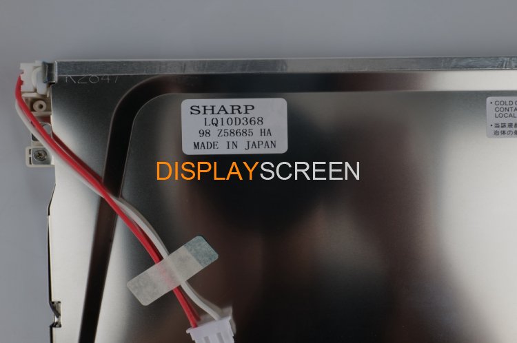 LQ10D368 10.4 inch Industrial Application LCD Display Screen 640*480