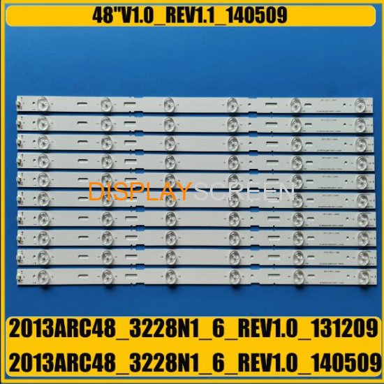 New 10pcs/Kit LED 48 VLE 6520 BH BL 2013ARC48 48VLE6520 48VLE6520BH 48VLE6520BL 48VLE6420 48VLE5421BG 48VLE5520BG 48VLE6420BH