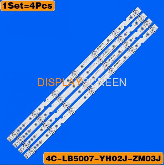 LED Backlight strip For Thomson 50UD6406 50P65US 50S421 50S423 TCL-GIC-50D6-3030-4X7-LX20180417 4C-LB5007-YH02J 4C-LB5007-ZM03J