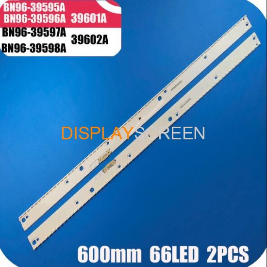 2 Samsung LED backlight strips UE55MU6670U UE55MU6500 UE55KU6670U UE55KU6500 UE55MU6400 UE55KU6400 UE55KU7500 UE55KU6670 39596A