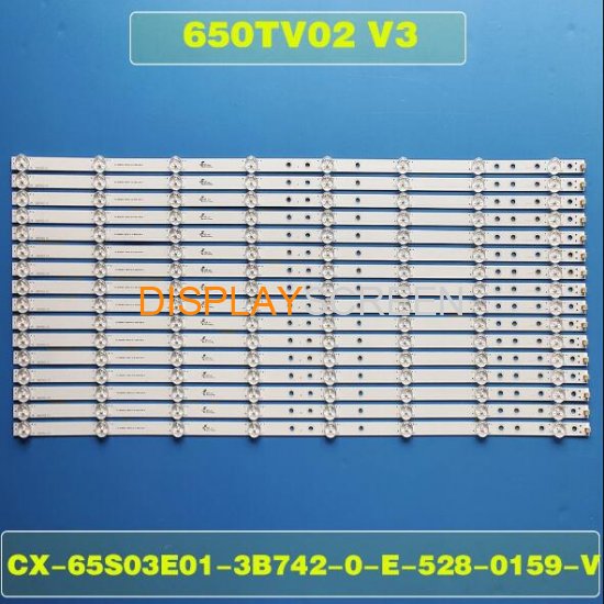 LED Backlight Strip for Sony 65 Inch TV KDL-65W855C Kdl-65w859c 650TV02 V3 T650HVF05.1 T650HVF05 KDL-65W858C