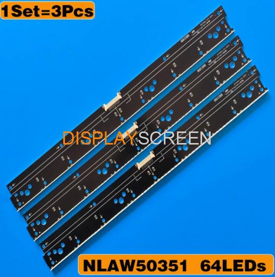 New 3pcs LED Strip for SONY KD-65X9000C KD-65X9005C XBR-65X900C KD65X9000C KD65X9005C XBR65X900C YD5S650HTG01 LS1 NLAW50351