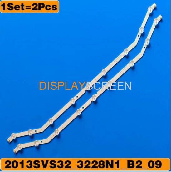 2PCS 9 LED Backlight strip For Samsung 32\"TV 2013svs32 LED Strip D3GE-320SM0-R2 UE32EH4003WX BN96-28763A/35204A D3GE-320SM1-R2