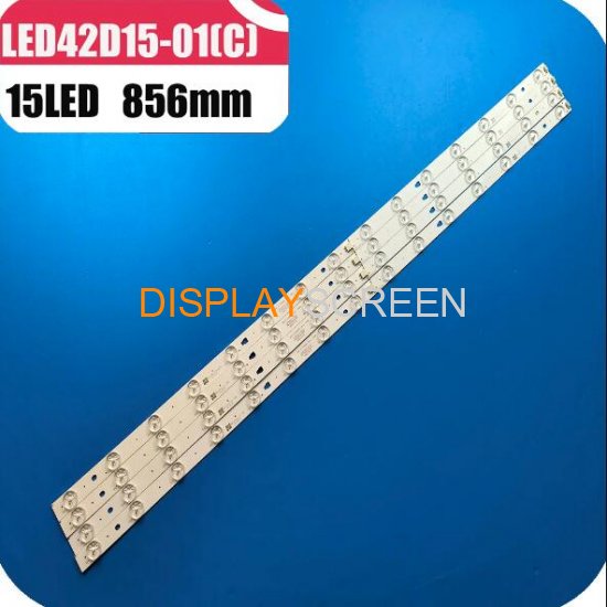 LED Backlight strip 15 lamp For Haier 42\"TV LE42B310G LS42H6000 LE42B510F 42CE3210D LED42D15-01(C) 01(A) 3034201520V LT-42C550