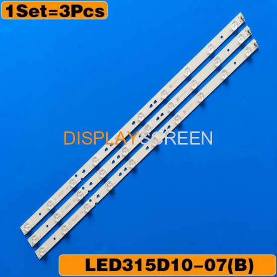 LED Backlight Strip New 3 PCS 10leds 635mm for 32PAL535 LE32B310N LED315D10-07(B) 30331510219 LED315D10-ZC14-07(A) 30331510213