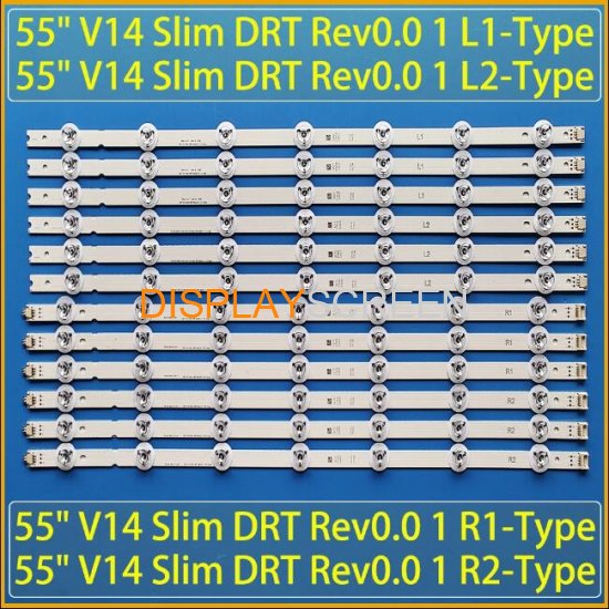 NEW 6916L-1629A 55\" V14 SLIM DRT REV 0.0 1 TYPE LED Backlight Strip for LG 55LB670V 55LB671V 55LB673V 55LB675V 55LB690V 55GB7800