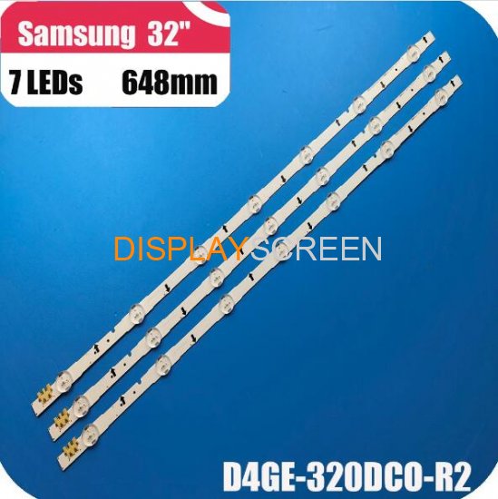 LED backlight strip(3)for UE32H4500 UE32H4510 UE32H4290 UE32H4000 UE32J4100 D4GE-320DC0-R3 R2 BN96-35208A 30448A 30446A 30445A