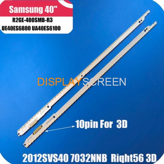 Suitable for Samsung 40-inch 3D TV backlight strip UE40ES6800 UA40ES6100 2012SVS40 7032NNB R2GE-400SMB-R3 BN96-21712A UE40ES6710