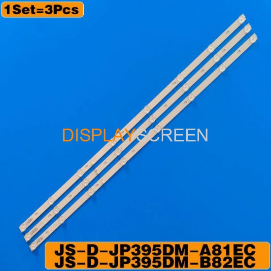 3 strips/set of LED backlight strips for D40-M30 40BF400 JS-D-JP395DM-A81EC (80105) JS-D-JP395DM-B82EC (80105) E395DM1000 MCPCB