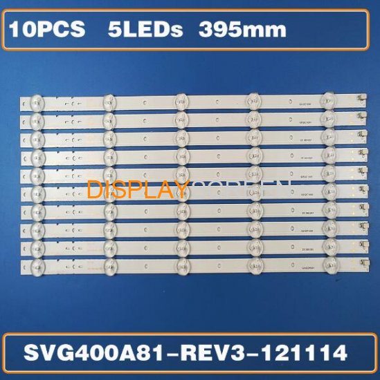 New LED TV Backlight Strip SVG400A81 REV3 121114 for SONY 40\'\' KLV-40R470A KDL-40R473A S400H1LCD-1 KDL-40R450A LSY400HM02 A02