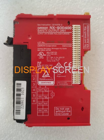 Original NX-SOD400 OMRON Safety Output Unit