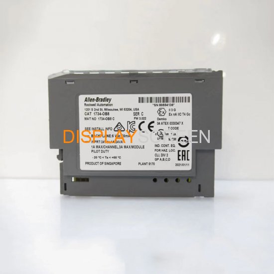 Original 1734-OB8 Allen Bradley Digital Input Module Rockwell PLC Digital Quantity Module